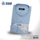 Madarin Collar Shirt Long Sleeve SSM-O-M-L-051 (Light Sky Blue) Extra Large