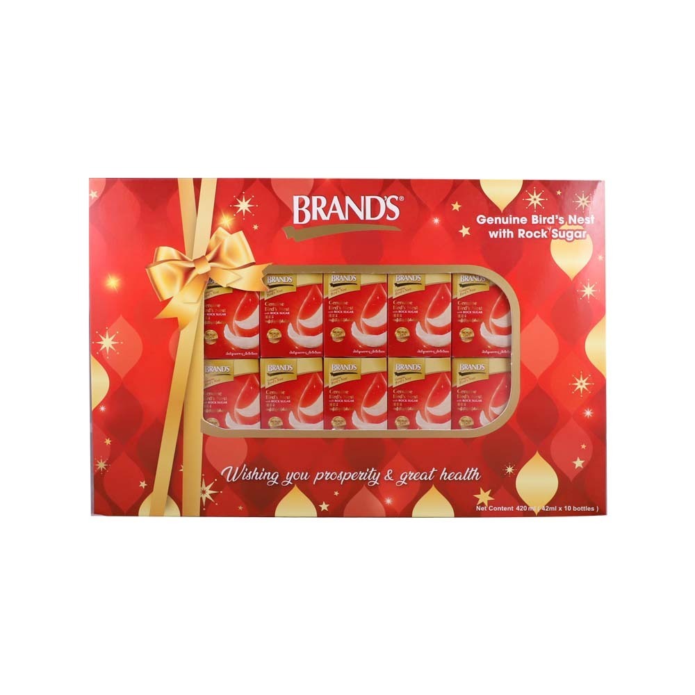 Brand`S Bird`S Nest With Sugar 42ML 10PCS (Giftset)