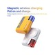 Konfulon M21W (10000mAh Fast Charging 22.5W Wireless Power Bank) Yellow