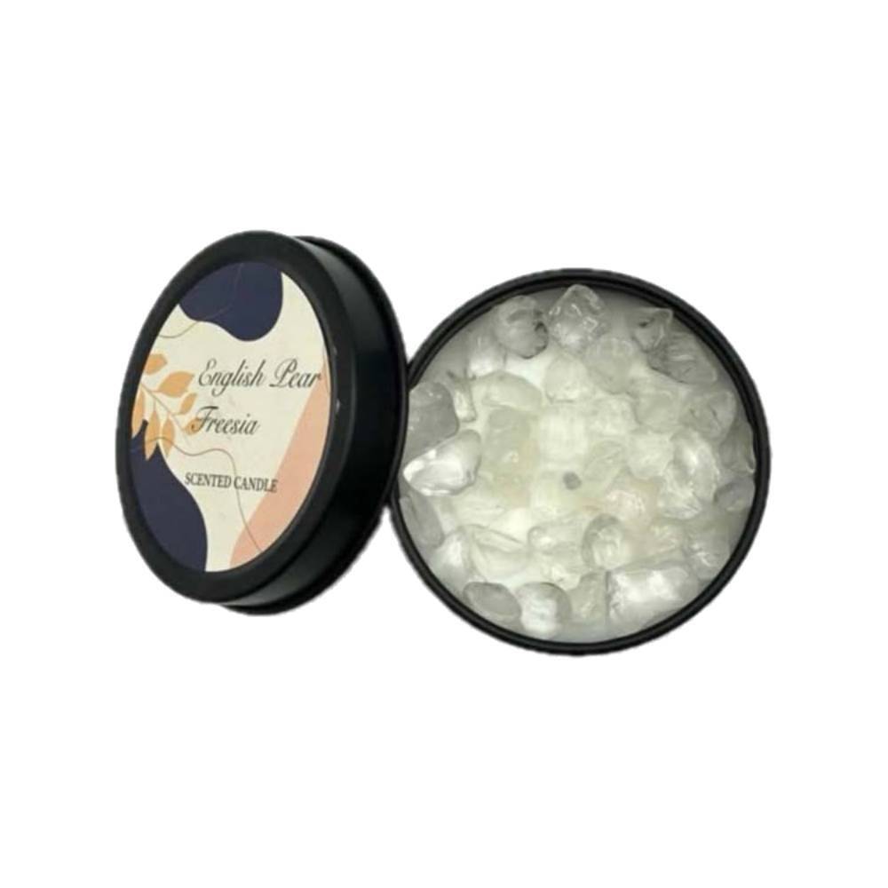 Moon Magic Black Gentleman Amethyst (Crown Chakra) Crystal Candle