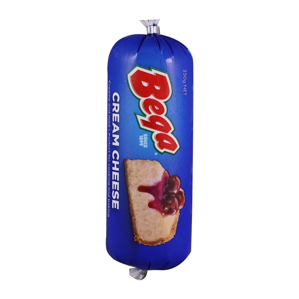 Bega Cream Cheese Chubes 250G.