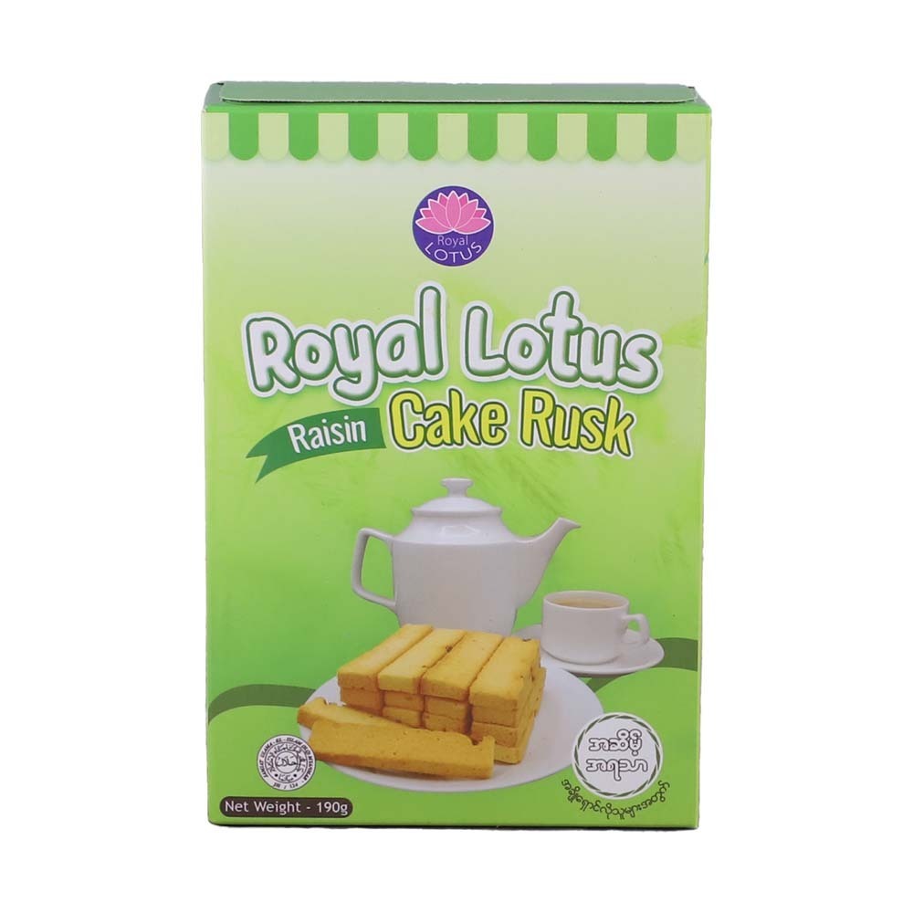 Lotus Cake Rusk Grape 190G