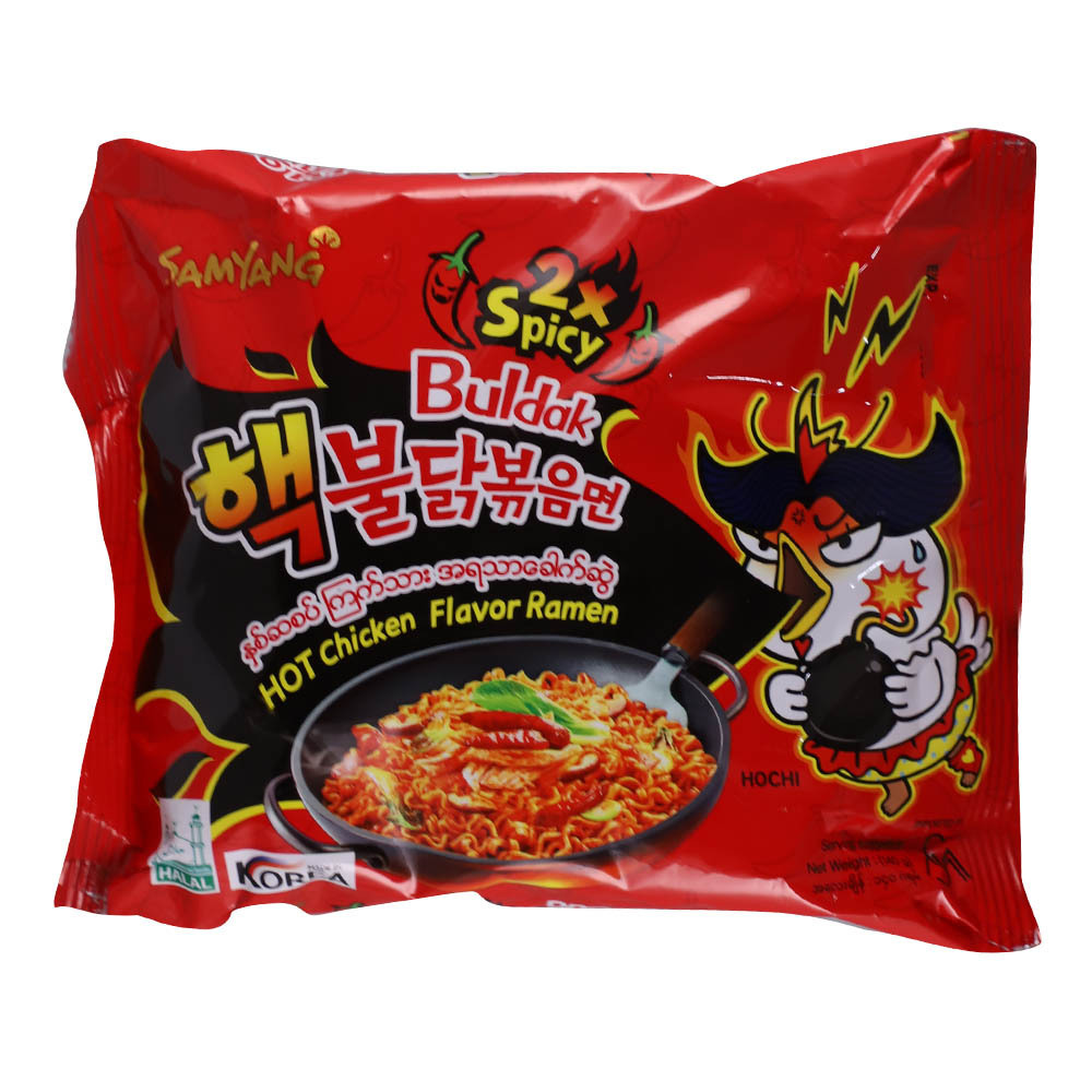 Samyang Ramen Hot Chicken 2Xspicy Bag 140G