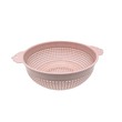 Round Plastic Basket Pink PB-684