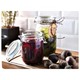 Ikea Korken Jar With Lid, Clear Glass, 1 L 302.135.47