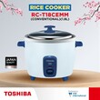 Toshiba Conventional Rice Cooker 1.8LTR RC-T18CEMM