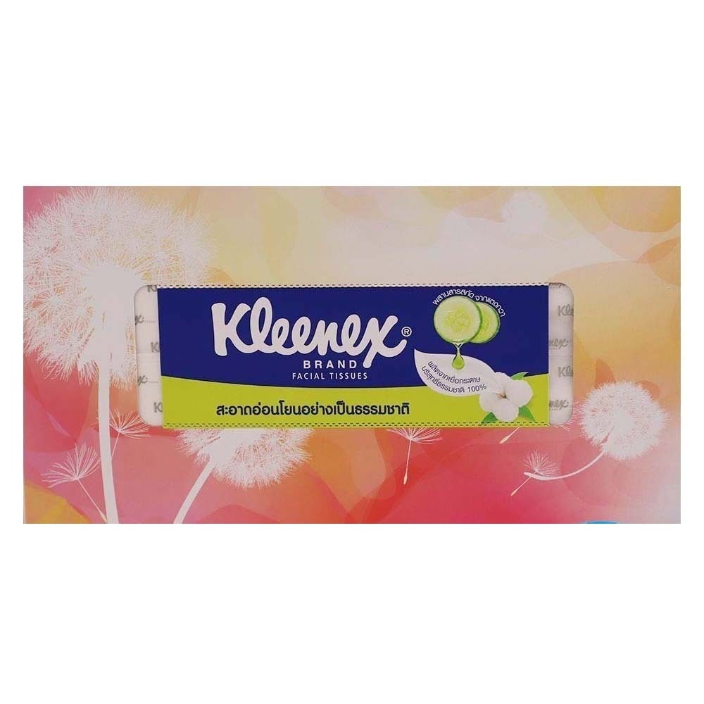 Kleenex Facial Tissue Box Natural 3x150PCS