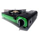 EFF Portable Gas Stove Black & Green 2111PF