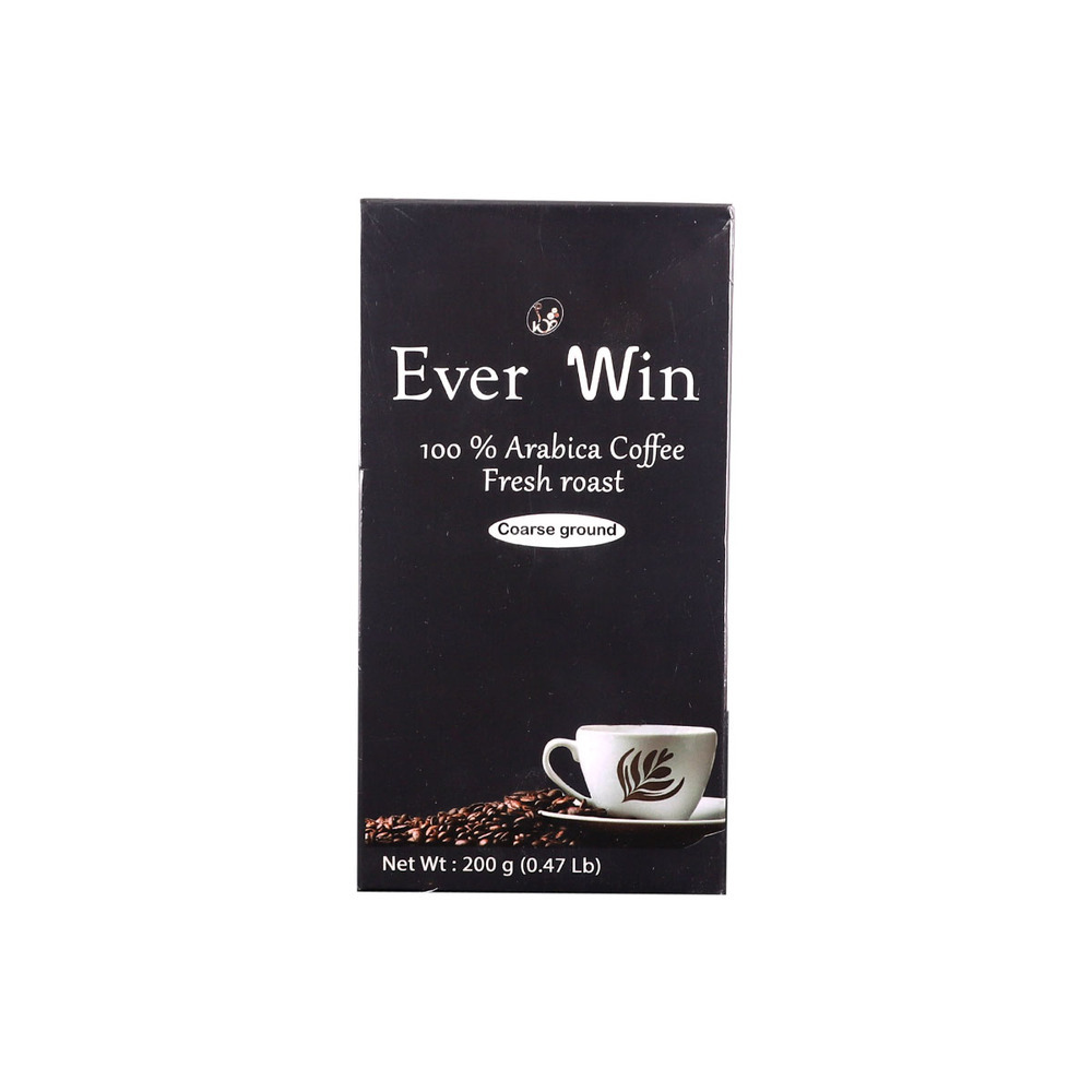 Ever Win 100% Arabica Coarse Ground Coffee 200G