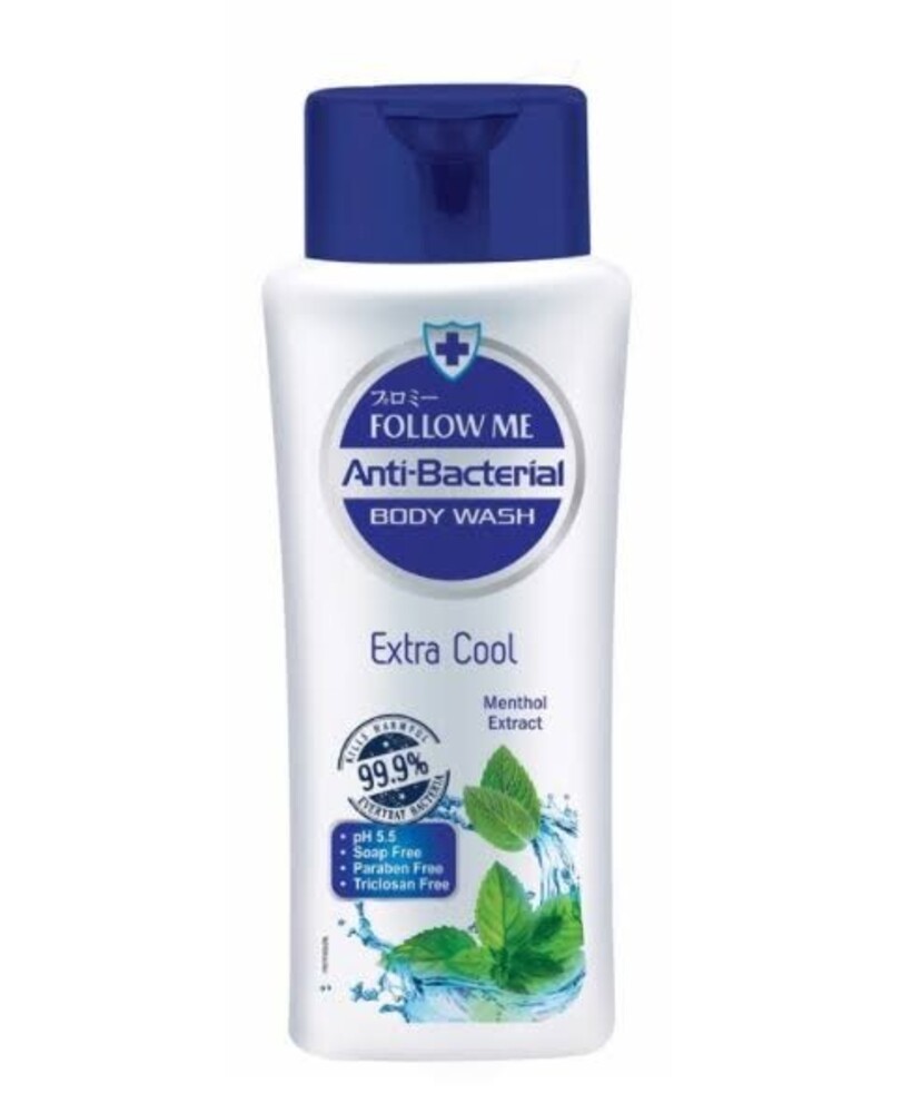 Follow Me Anti-Bacterial Menthol Body Wash 220ML