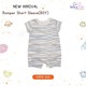 Te Te & Ta Ta Boy Romper Short Sleeves Blue 9-12 Months (1Pcs) KRPB-S101