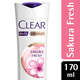 Clear Shampoo Anti-Dandruff Nourishing Sakura Fresh 170ML