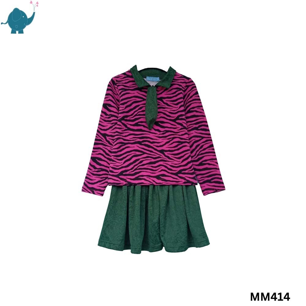 Max & Mia Girl Two-Pieces Set MM414 GPKZ Medium
