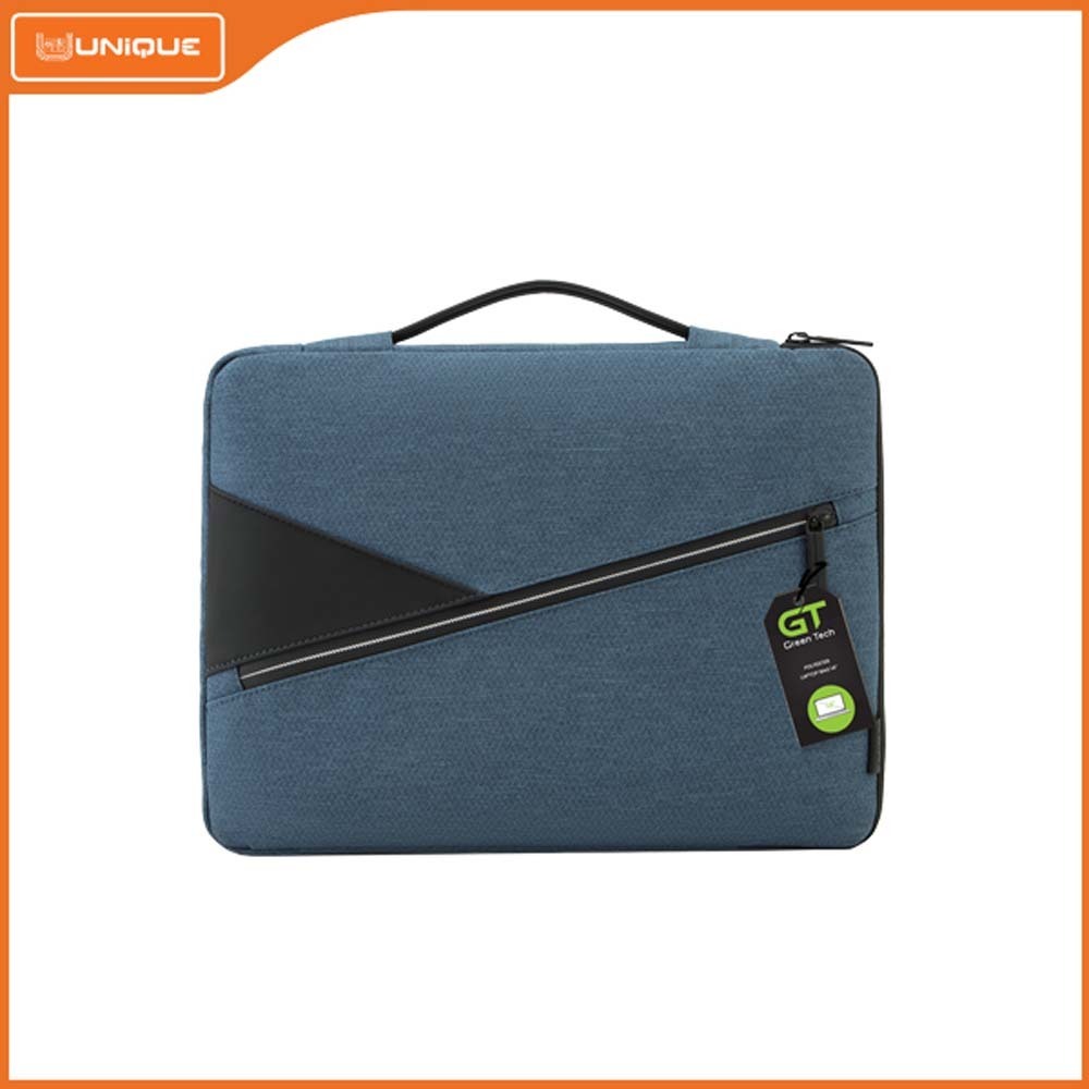 Green Tech GTBG-23071 Polyester Laptop Bag 14" Blue