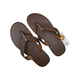Sin Pauk Men Leather Slipper SPM-022 Brown (No-41)