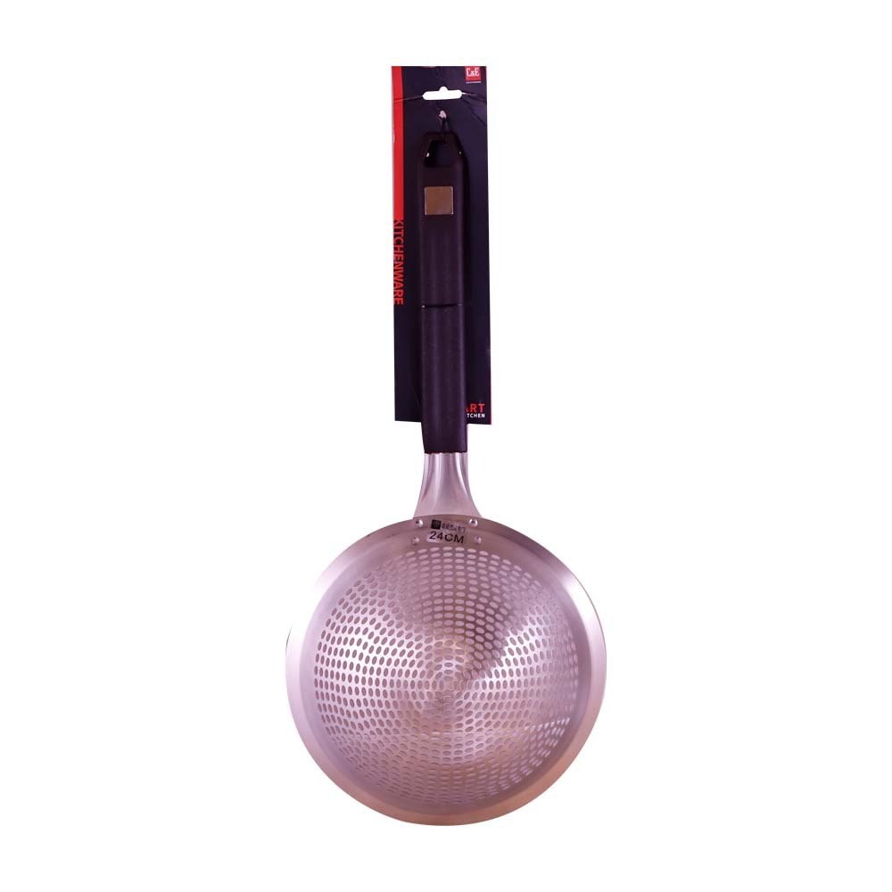 C&E Steel Strainer With Handle 24CM No.30123105