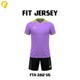 Olympic Fit Jersey FTA-2612-Violet Medium