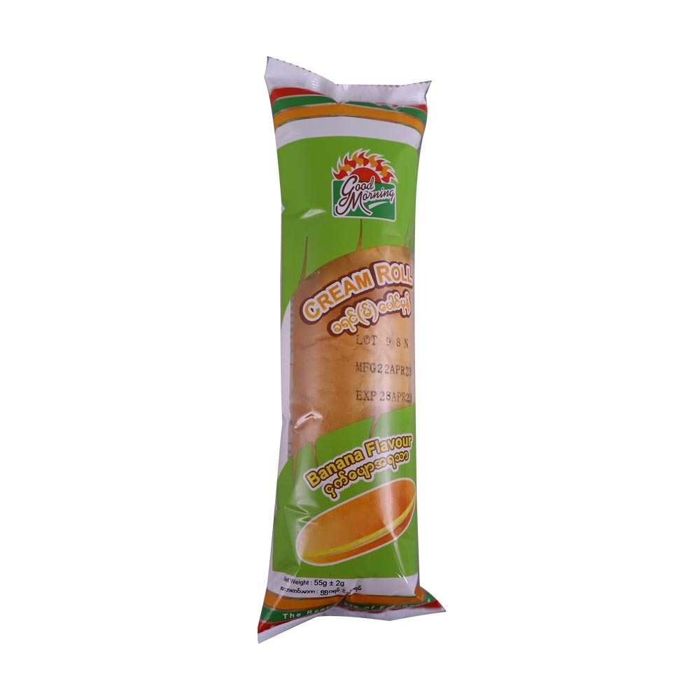 Good Morning Cream Roll Banana 60G