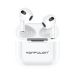 Konfulon BTS-18 (TWS Wireless Earbuds)  White