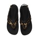 Grendha Odara Sand Ad Sandal (No-9) Black
 119103BH24909