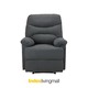 Furinbox  Riley Fabric Manual Recliner 1/S Gray