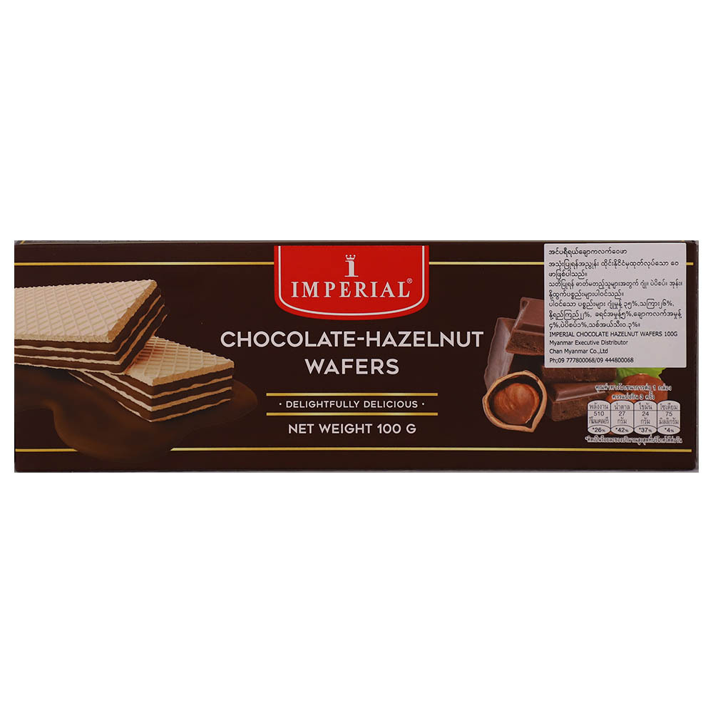 Imperial Wafer Choco Hazelnut 100G