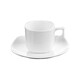 Wilmax Tea Cup & Saucer 7OZ (200ML) (3PCS) WL - 993003