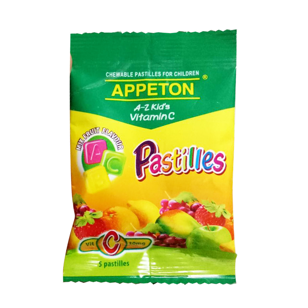 Appeton A-Z Kid`S Vitamin C Pastilles 5Tablets