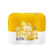 Singha Lemon Soda Water Carbonated Drink 330MLx6PCS (No Sugar)