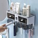 Toothpaste Squeezer with Cup Storage Rack Organizer ESS-0000765