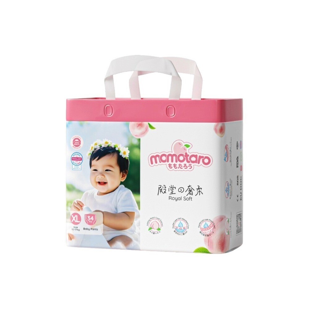 Momotaro Royal Soft Baby Diaper Pant (XL) 34PCS