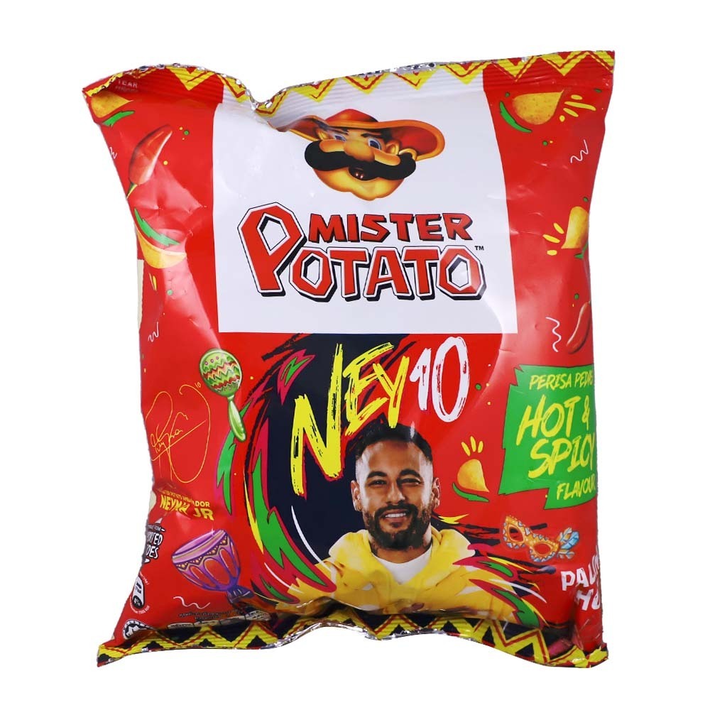Mister Potato Chips Hot&Spicy Flavour 60G
