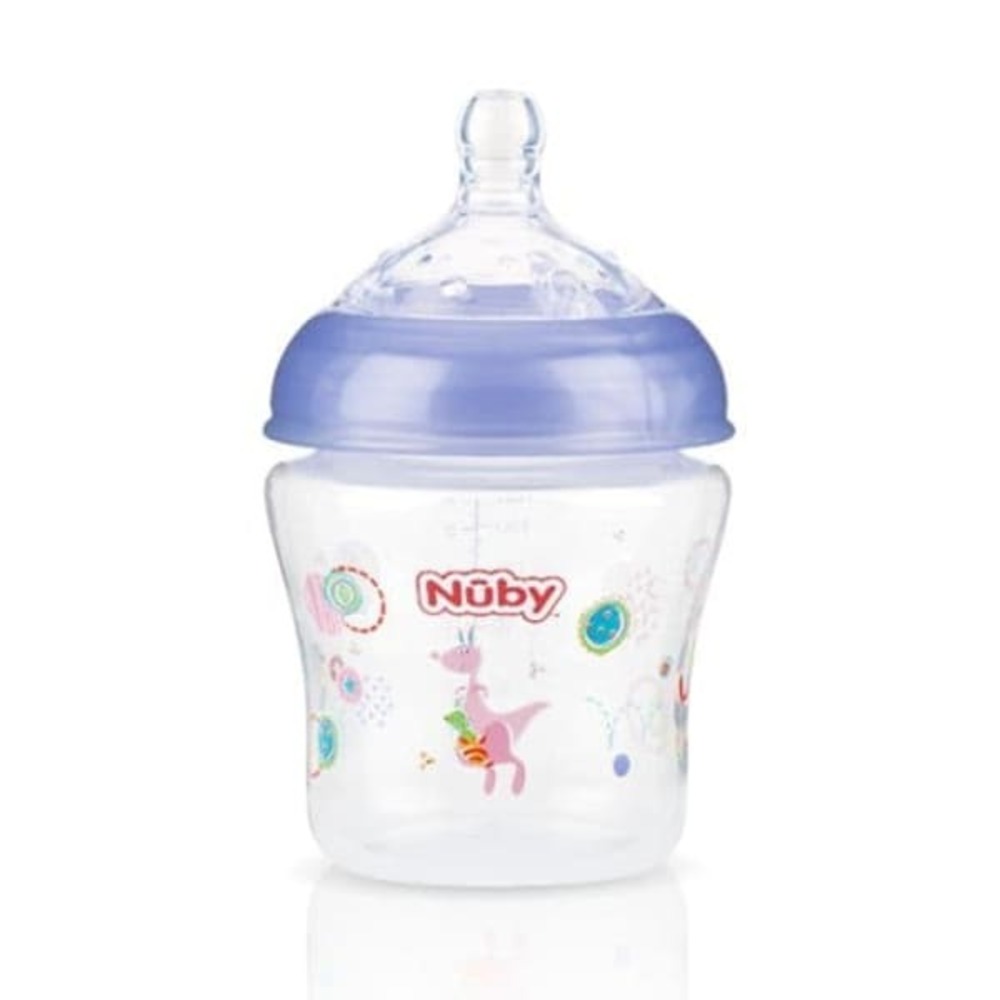 Nuby Feeding Bottle 6OZ 180Ml NO.1193 (OM+)