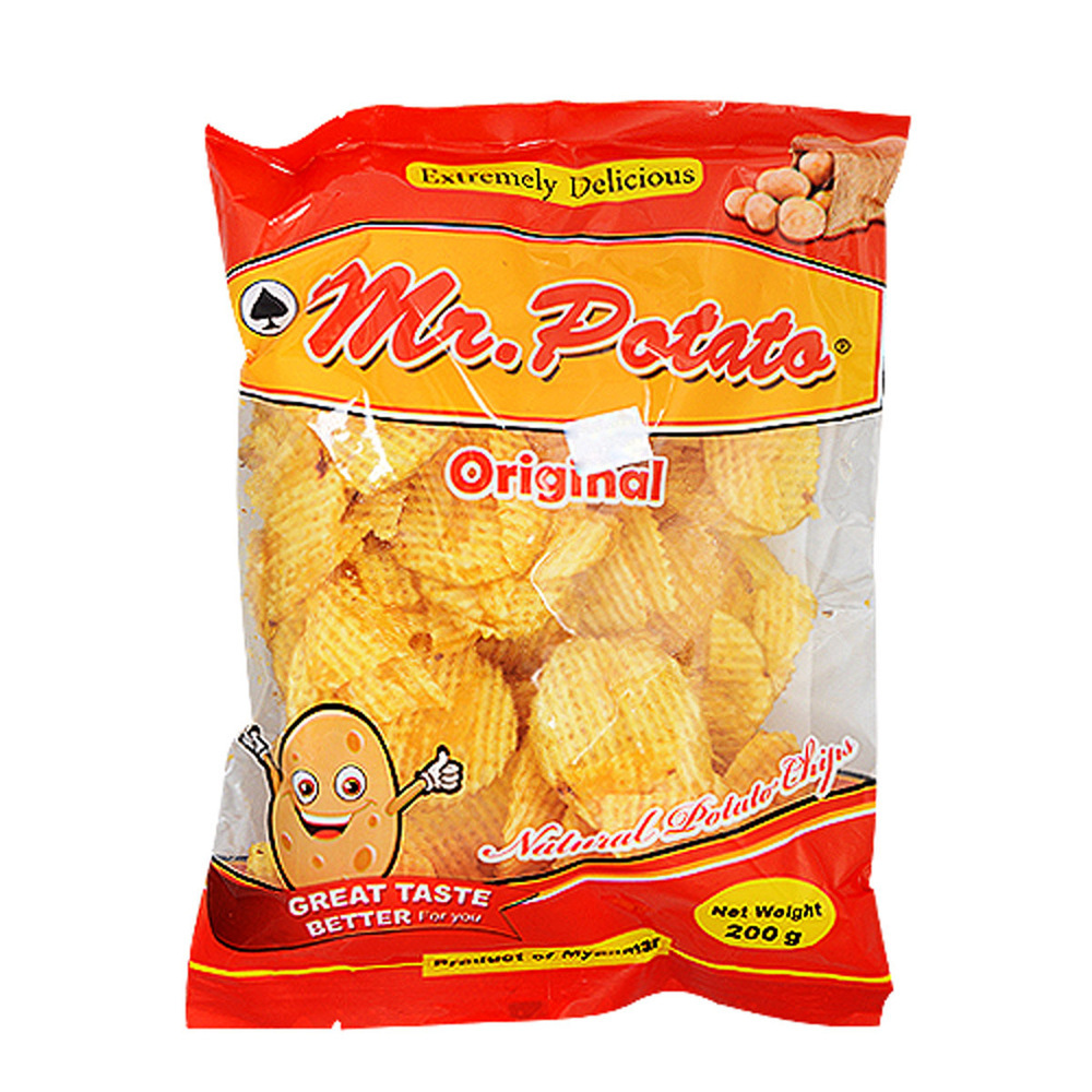 Mr Potato Fried Potato Zakar Original 200G