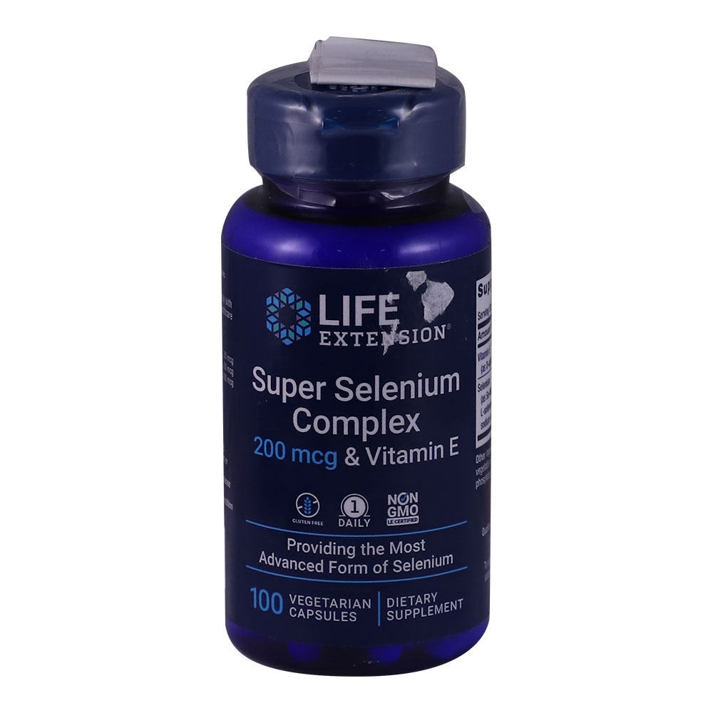 Life Extension Super Selenium Complex 200MCG 100Capsules