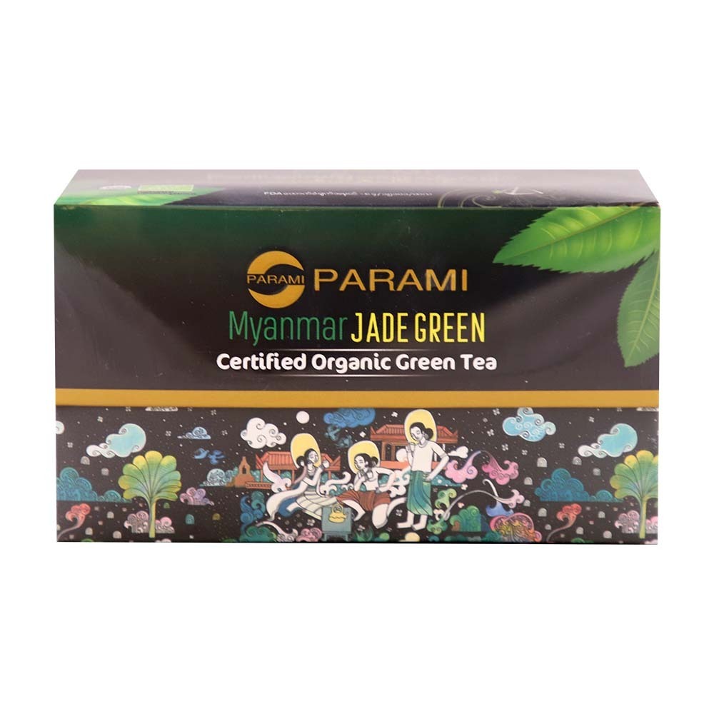 Parami Organic Green Tea 20PCS 40G (Box)