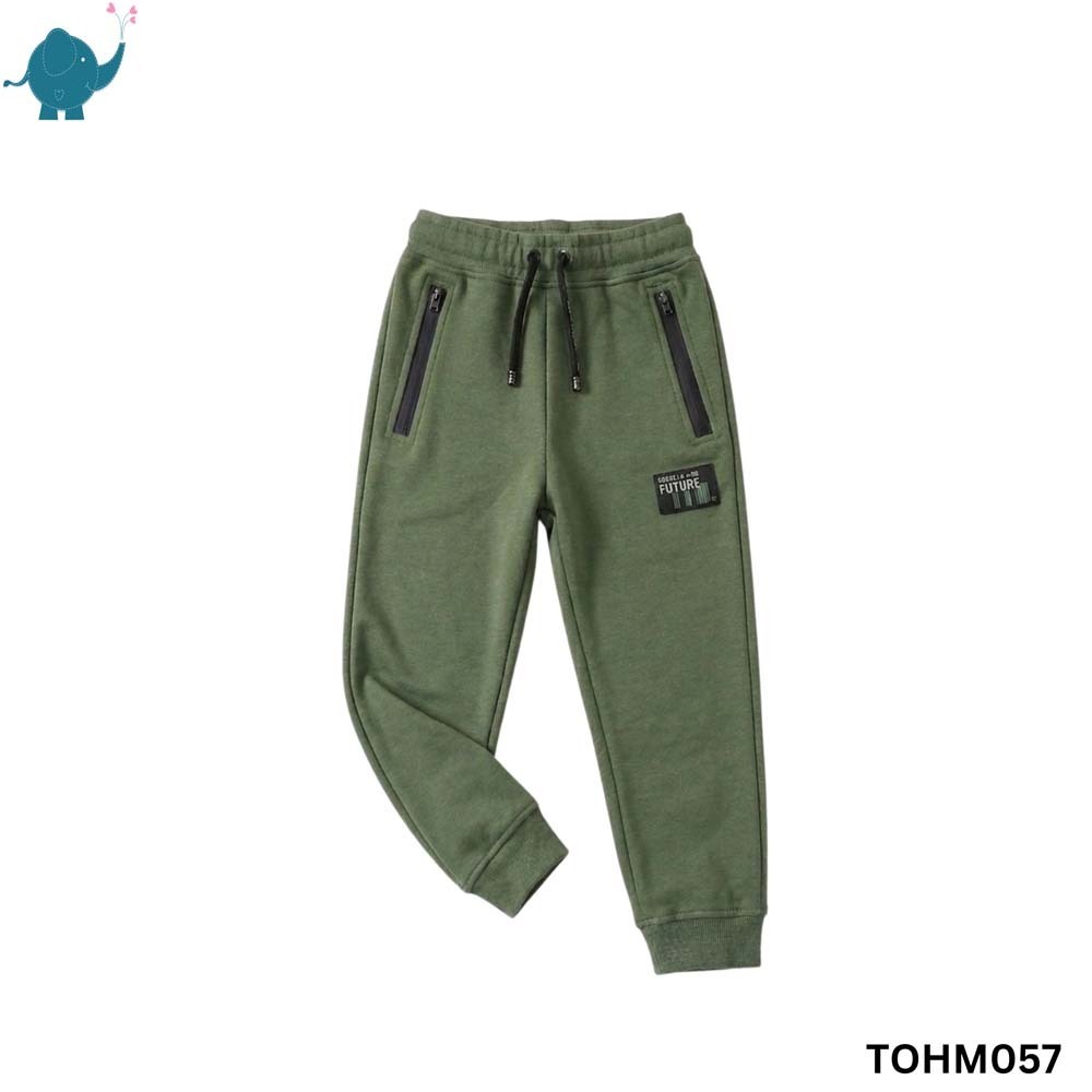 Max & Mia Kid Boy Sweat Pant TOHM057 Green (L)