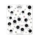 Jourcole  Soot Sprites Sticker 1  Sheet 3x4inches JC0022 black