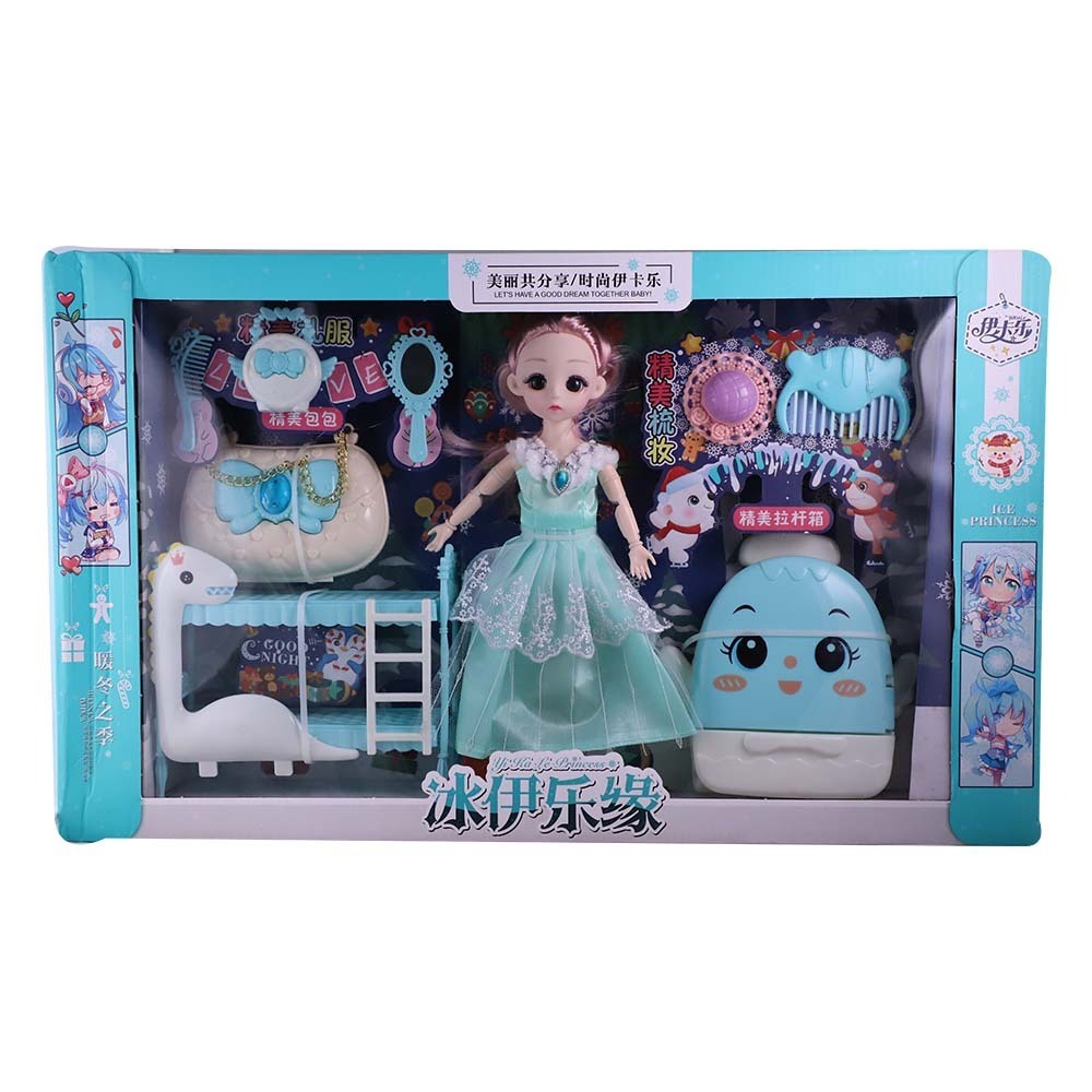 Sl Make To Move Ice Princess Doll&Acc No.660096