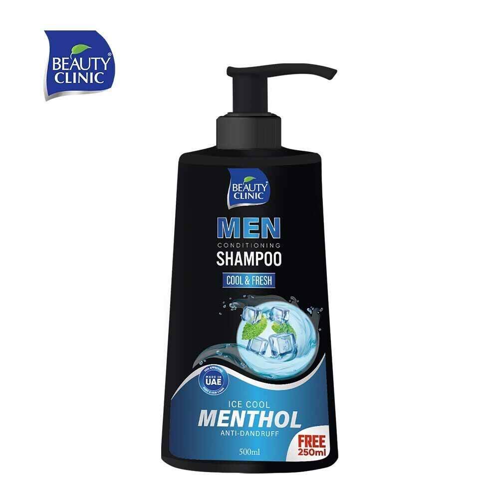 Beauty Clinic Men Ice Cool Methol Shampoo 500ML