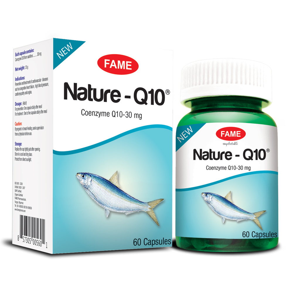 Fame Nature-Q10 30MG 60Capsules