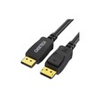 Choetech XDD01 8K DisplayPort Cable, Displayport To Displayport Cable 6.6ft/2M With 8K 60Hz Resolution Black