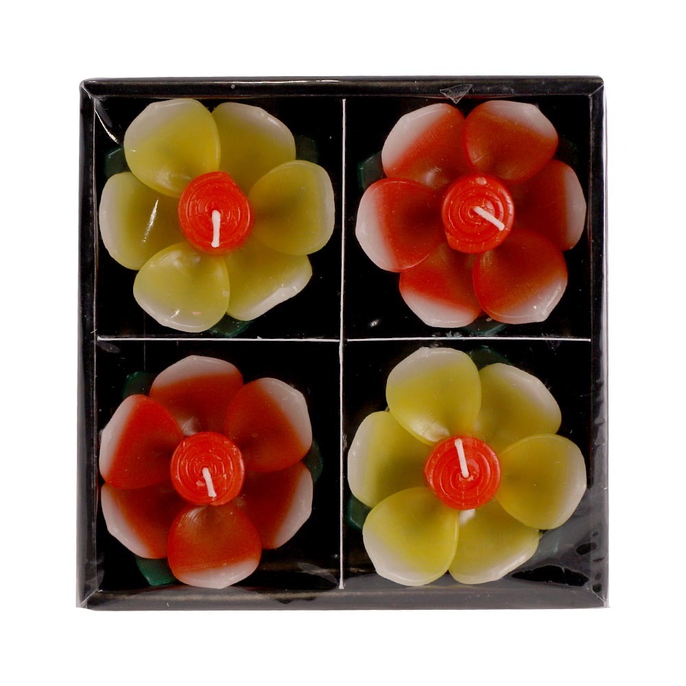 Amor Tea Light Candle Phalaenopsis 4PCS