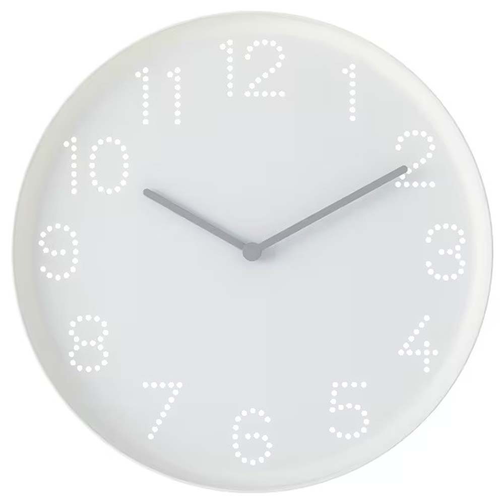 TROMMA Wall Clock White 25CM