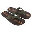 Cartago Atlanta Thong Ad Flip (No-10) Brown & Green 211840AS40310