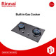 Rinnai Built-In Gas Cooker RB-712N-G Black