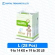 Wuyoyo Baby Diaper Regular Tape L-28PCS 6971102 090241
