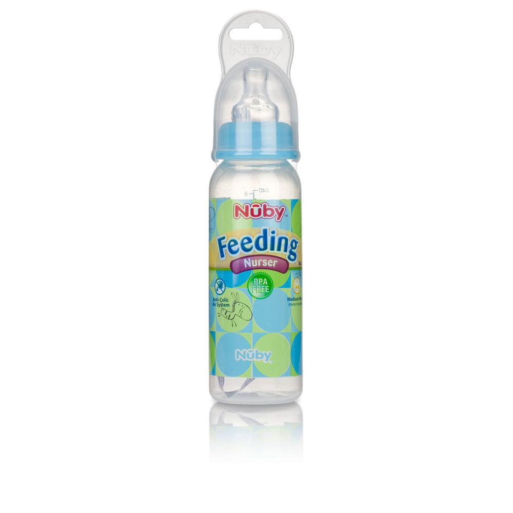 Nuby Feeding Nurser Bottle 240ML NO.1166