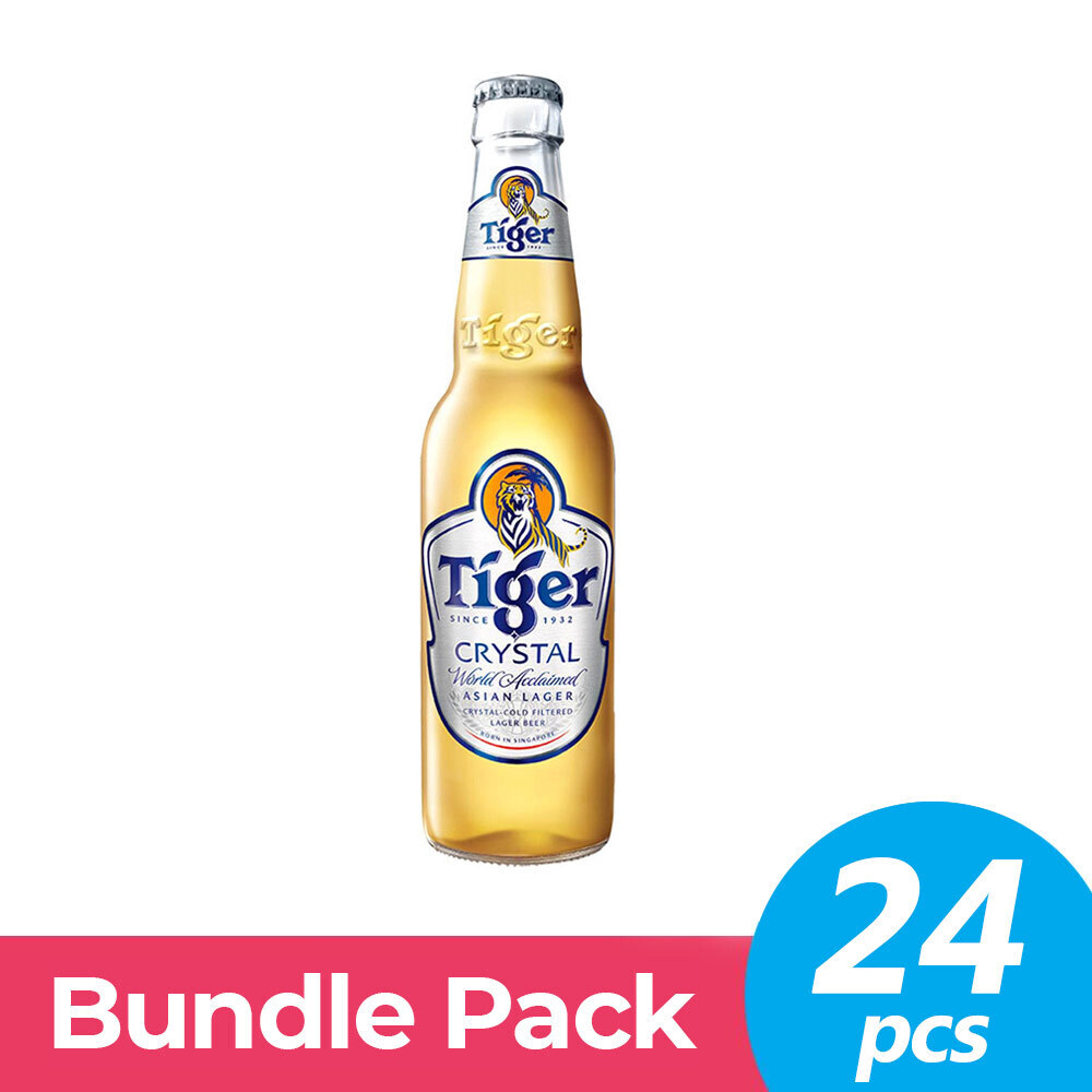 Tiger Crystal Beer 24X330ML (Bot)