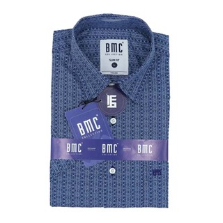 BMC Slimfit Shirts Short Sleeve 2310052 (Design-1) XL